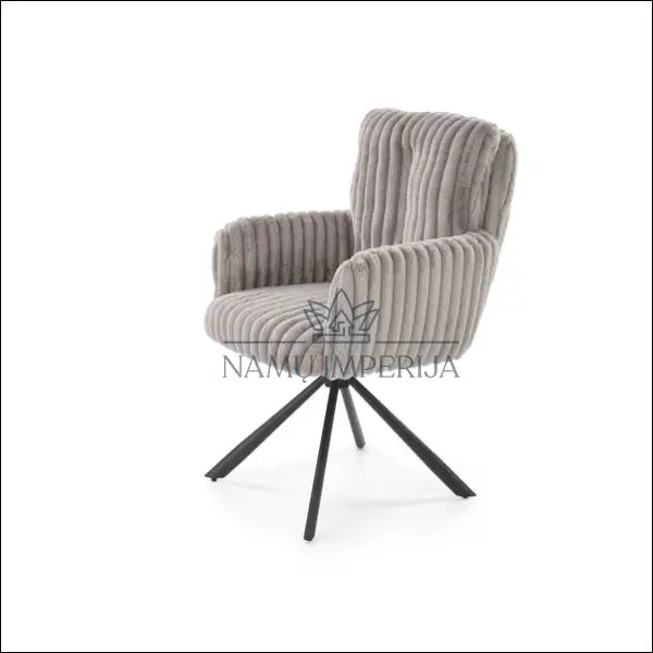 Pasukama kėdė LR004 - 100-200, __label:Pristatymas 5-14 d.d., color-kremas, color-pilka, kedes-valgomojo €100 to €200