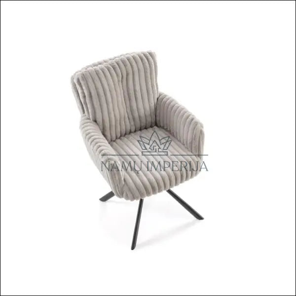 Pasukama kėdė LR004 - 100-200, __label:Pristatymas 5-14 d.d., color-kremas, color-pilka, kedes-valgomojo €100 to €200