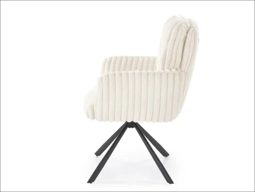 Pasukama kėdė LR004 - 100-200, __label:Pristatymas 5-14 d.d., color-kremas, color-pilka, kedes-valgomojo €100 to €200