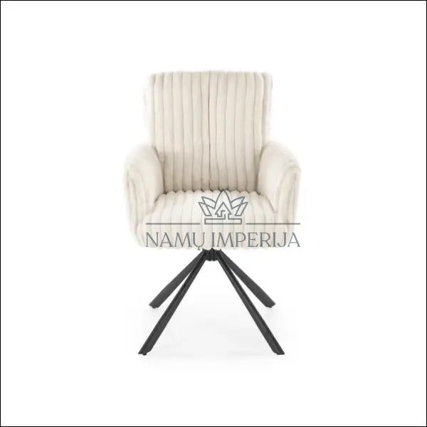 Pasukama kėdė LR004 - 100-200, __label:Pristatymas 5-14 d.d., color-kremas, color-pilka, kedes-valgomojo €100 to €200