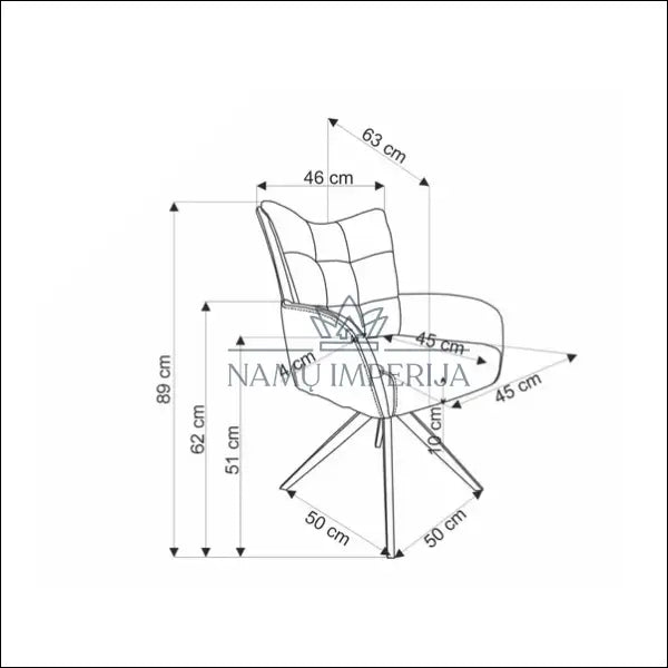 Pasukama kėdė LR006 - 100-200, __label:Pristatymas 5-14 d.d., color-oranzine, color-pilka, color-smelio €100 to €200