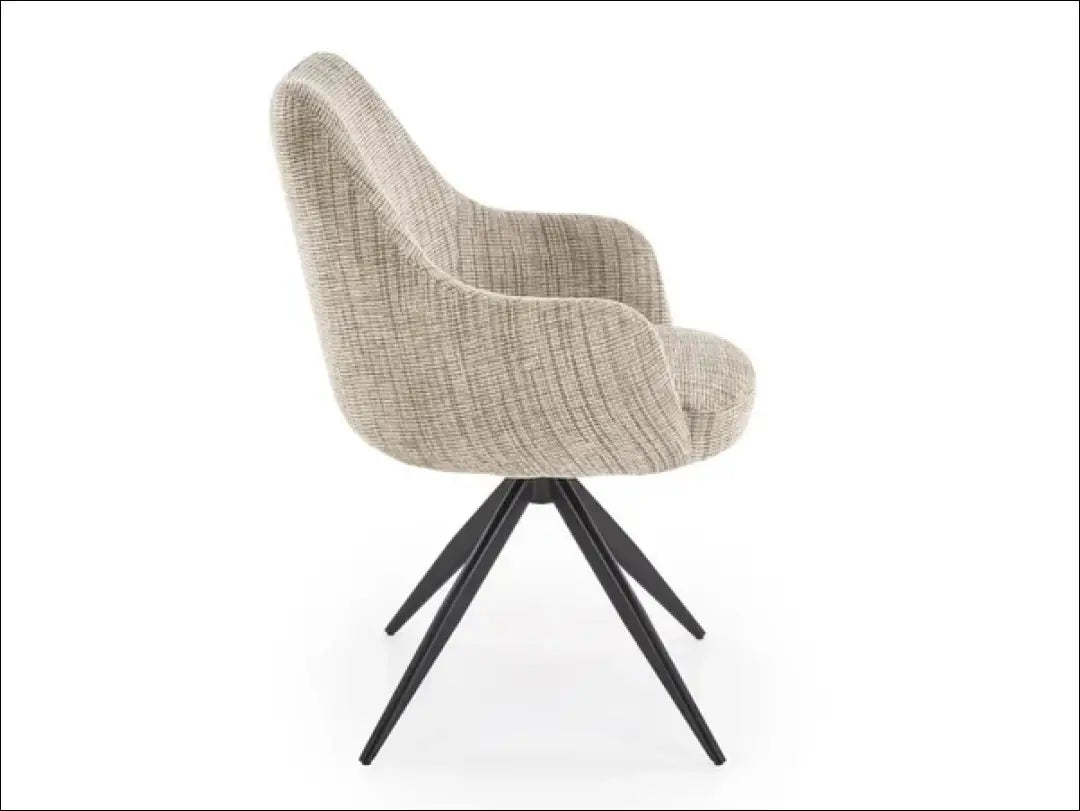 Pasukama kėdė LR010 - 100-200, __label:Pristatymas 5-14 d.d., color-pilka, color-smelio, kedes-valgomojo €100 to €200