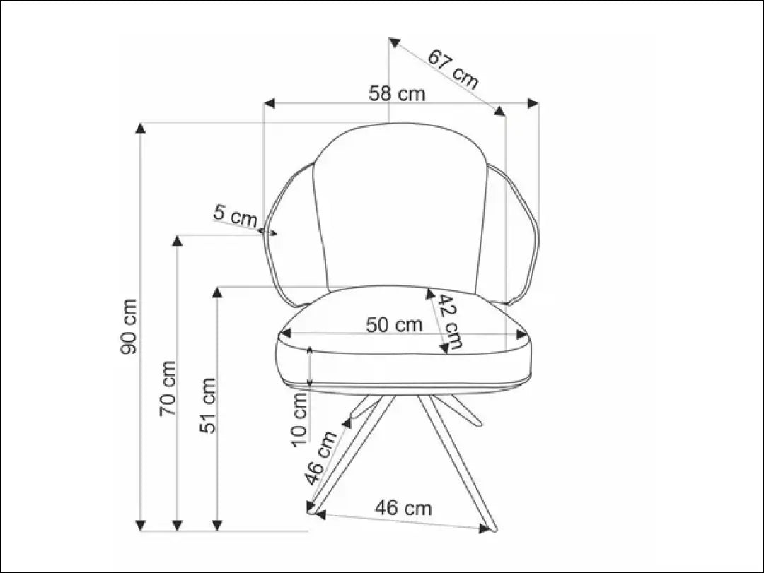Pasukama kėdė LR012 - €120 Save 20% 100-200, __label:Pristatymas 5-14 d.d., color-ruda, color-smelio, kedes-valgomojo
