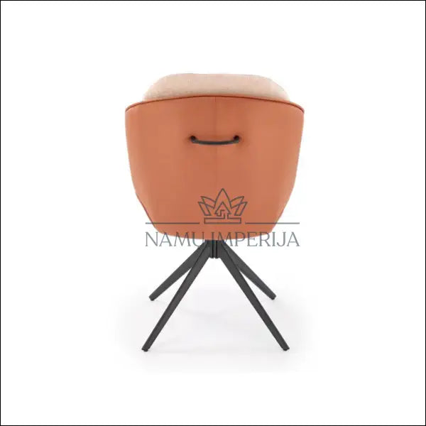Pasukama kėdė LR012 - €120 Save 20% 100-200, __label:Pristatymas 5-14 d.d., color-ruda, color-smelio, kedes-valgomojo