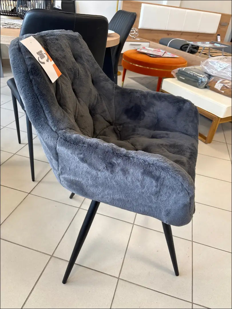 Pasukama kėdė VI1043 - €84 Save 50% 50-100, __label:Pristatymas 1-2 d.d., biuro-baldai, biuro-kedes, color-pilka €50
