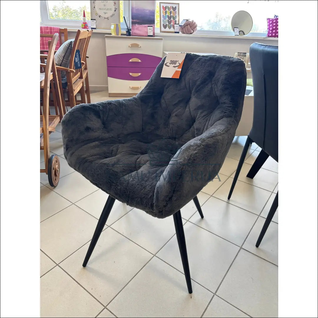Pasukama kėdė VI1043 - €84 Save 50% 50-100, __label:Pristatymas 1-2 d.d., biuro-baldai, biuro-kedes, color-pilka €50