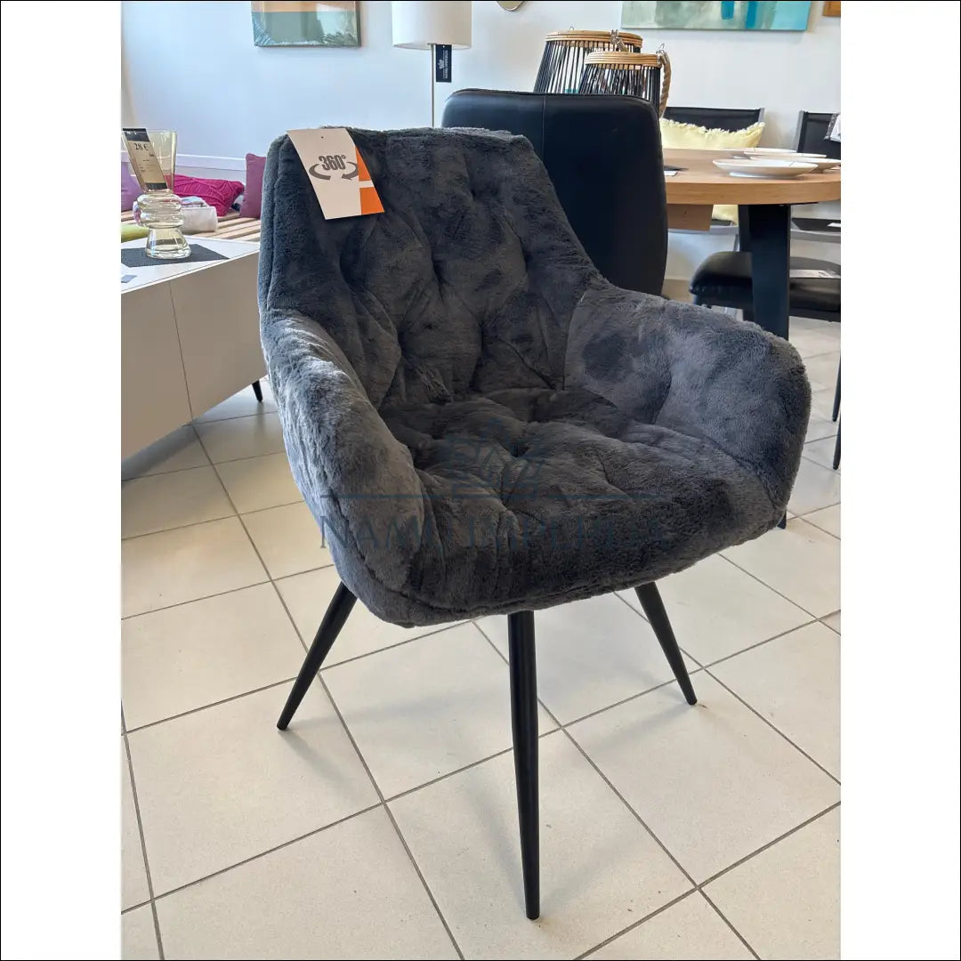 Pasukama kėdė VI1043 - €84 Save 50% 50-100, __label:Pristatymas 1-2 d.d., biuro-baldai, biuro-kedes, color-pilka €50