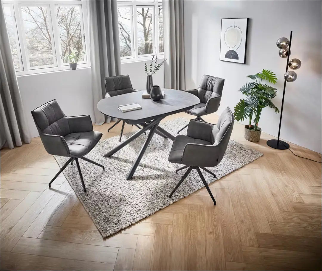 Pasukama kėdė VI1261 - €90 Save 50% 50-100, __label:Pristatymas 1-2 d.d., color-pilka, kedes-valgomojo,
