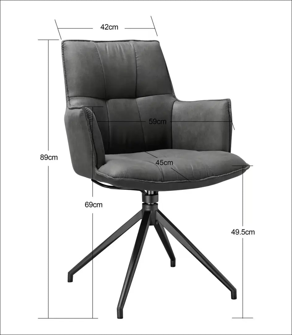 Pasukama kėdė VI1286 - €105 Save 50% 100-200, __label:Pristatymas 1-2 d.d., color-pilka, kedes-valgomojo,