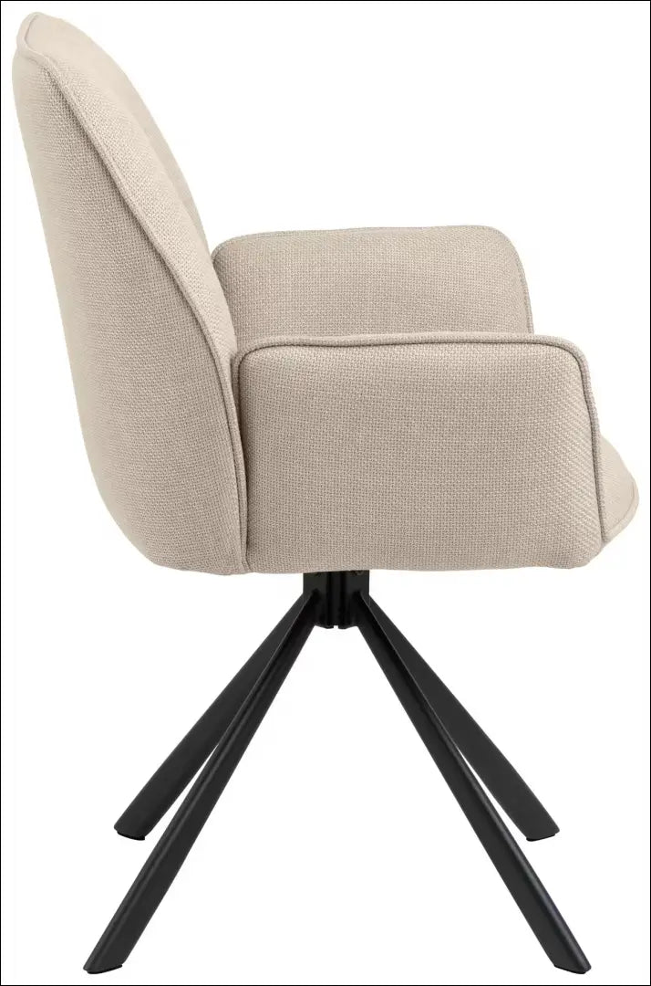 Pasukama kėdė VI1318 - €75 Save 50% 50-100, __label:Pristatymas 1-2 d.d., color-kremas, kedes-valgomojo,