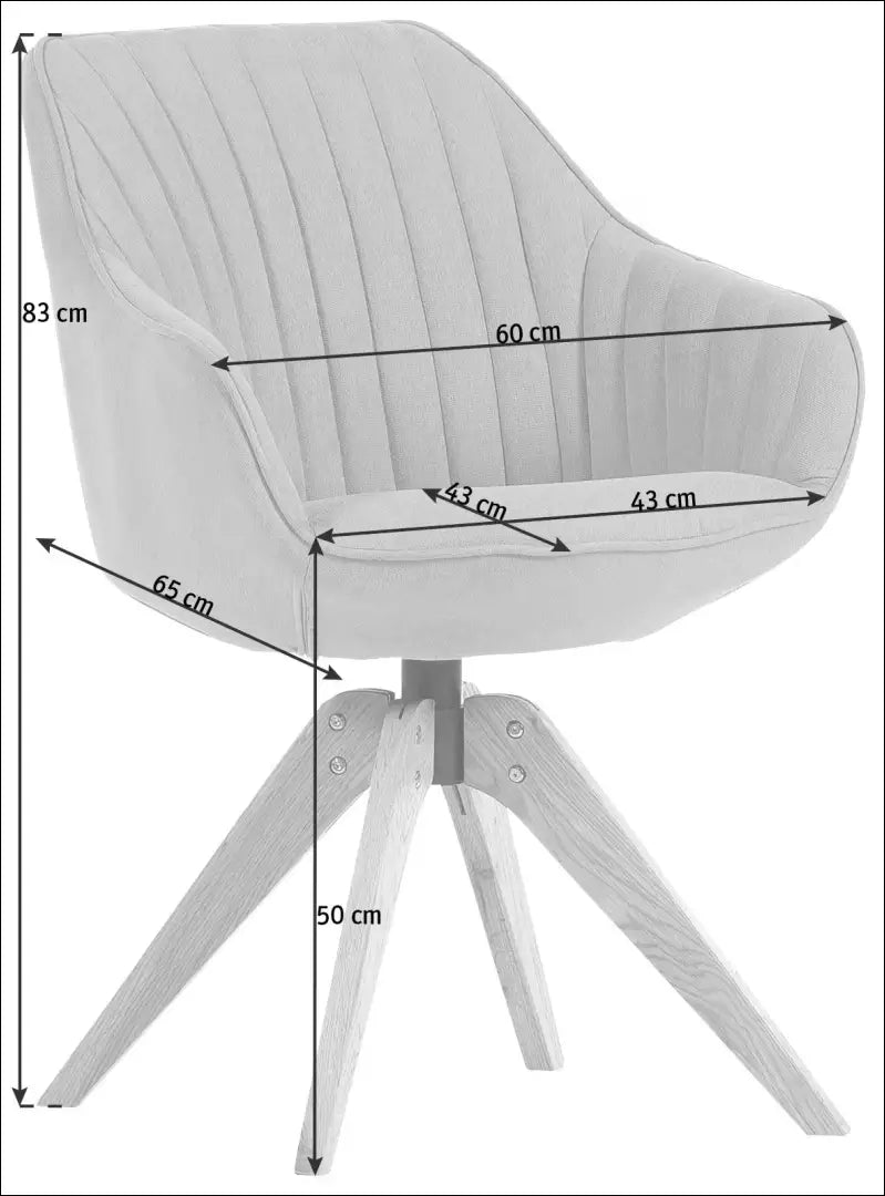 Pasukama kėdė VI1331 - €84 Save 50% 50-100, __label:Pristatymas 1-2 d.d., color-kremas, kedes-valgomojo,