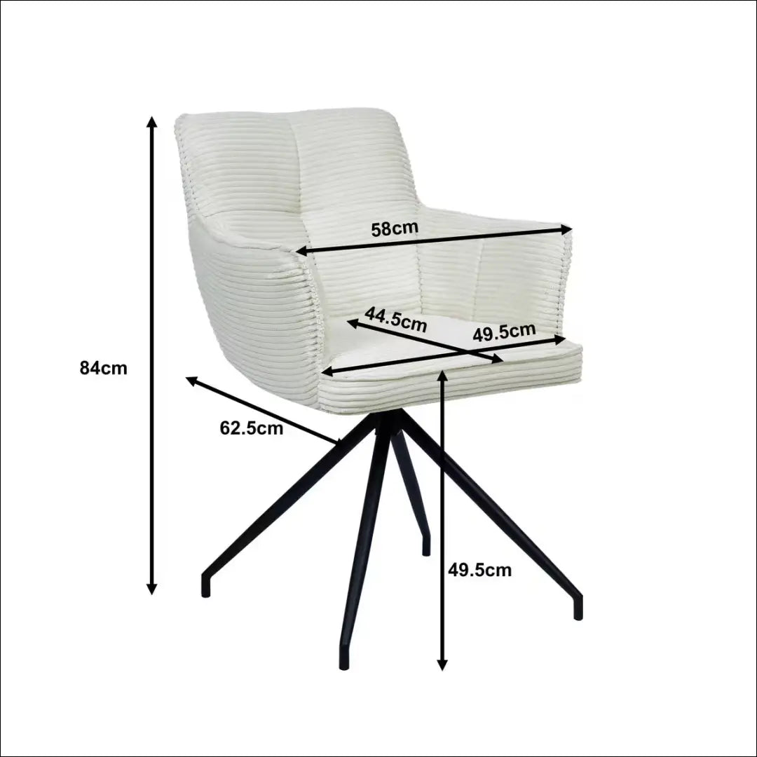 Pasukama kėdė VI1386 - €74 Save 50% 50-100, __label:Pristatymas 1-2 d.d., biuro-baldai, biuro-kedes, color-kremas €50