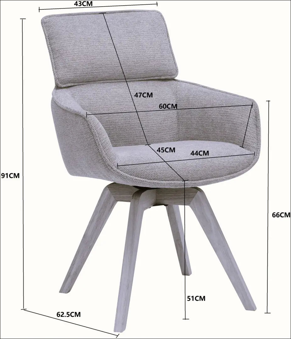 Pasukama kėdė VI1494 - €72 Save 50% 50-100, __label:Pristatymas 1-2 d.d., biuro-baldai, biuro-kedes, color-pilka Biuro