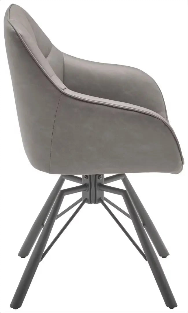 Pasukama kėdė VI1521 - €49 Save 50% 25-50, __label:Pristatymas 1-2 d.d., biuro-baldai, biuro-kedes, color-pilka Biuro