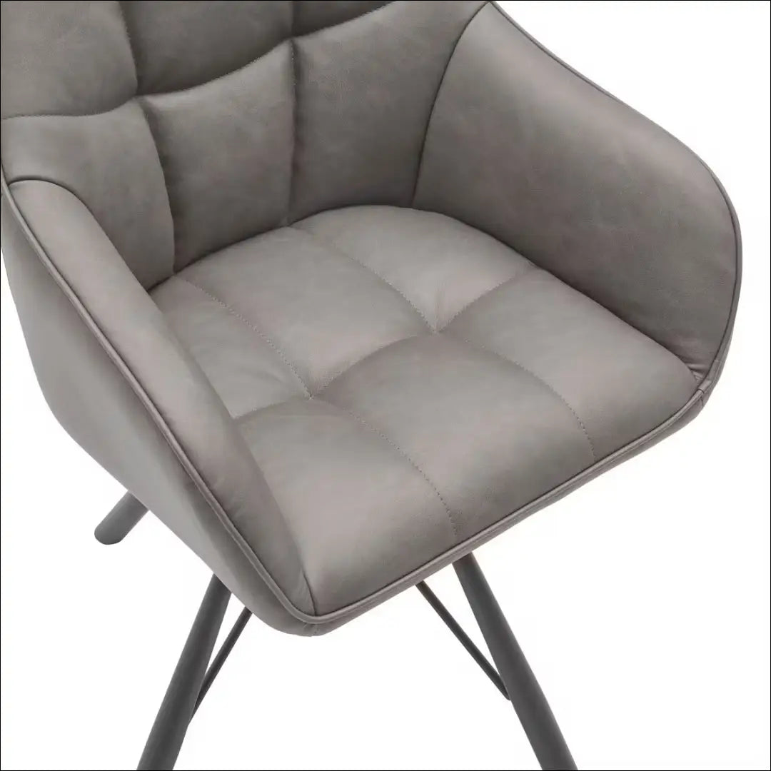 Pasukama kėdė VI1521 - €49 Save 50% 25-50, __label:Pristatymas 1-2 d.d., biuro-baldai, biuro-kedes, color-pilka Biuro