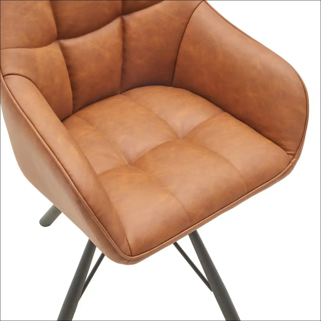 Pasukama kėdė VI1542 - €58 Save 50% 50-100, __label:Pristatymas 1-2 d.d., biuro-baldai, biuro-kedes, color-ruda Biuro