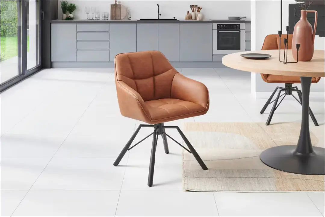 Pasukama kėdė VI1542 - €58 Save 50% 50-100, __label:Pristatymas 1-2 d.d., biuro-baldai, biuro-kedes, color-ruda Biuro