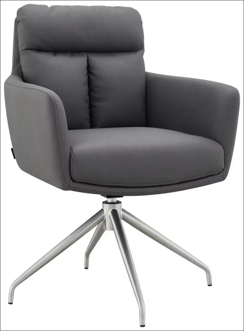 Pasukama kėdė VI1565 - €50 Save 80% 50-100, __label:Pristatymas 1-2 d.d., color-pilka, material-poliesteris, pazeistas