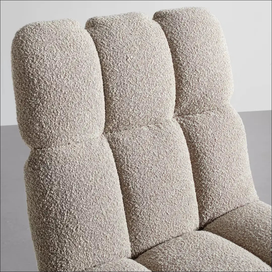 Pasukama kėdė VI1577 - €64 Save 50% 50-100, __label:Pristatymas 1-2 d.d., boucle, color-smelio, kedes-valgomojo Kėdės