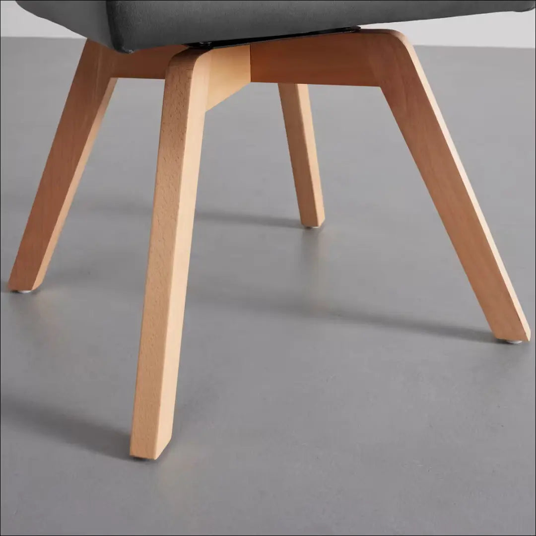 Pasukama kėdė VI1656 - €49 Save 50% 25-50, __label:Pristatymas 1-2 d.d., color-pilka, kedes-valgomojo, material-aksomas