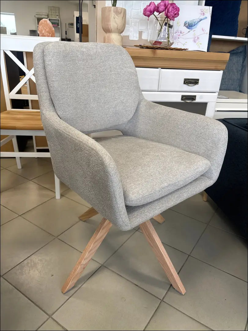 Pasukama kėdė VI1663 - €53 Save 50% 50-100, __label:Pristatymas 1-2 d.d., biuro-baldai, biuro-kedes, color-pilka Biuro