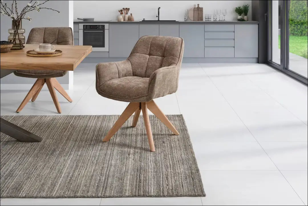 Pasukama kėdė VI1664 - €57 Save 50% 50-100, __label:Pristatymas 1-2 d.d., color-ruda, kedes-valgomojo,