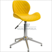 Laadige pilt üles galeriivaatesse Pasukama kėdė VI560 - €50 Save 55% 50-100, color-geltona, kedes-valgomojo, material-aksomas, material-poliesteris
