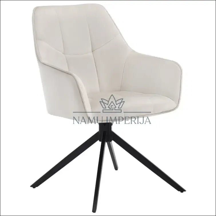 Pasukama kėdė VI694 - €61 Save 50% 50-100, color-kremas, kedes-valgomojo, material-aksomas, material-poliesteris