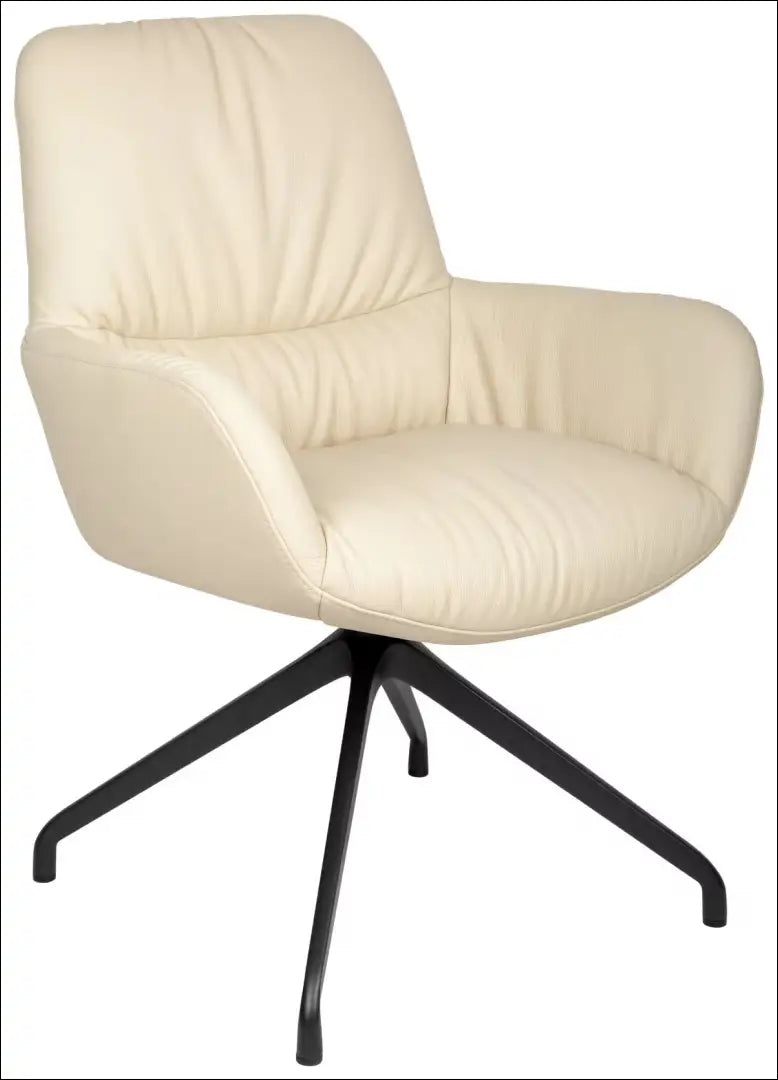 Pasukama odinė kėdė VI1315 - €150 Save 50% 100-200, __label:Pristatymas 1-2 d.d., color-kremas, kedes-valgomojo,