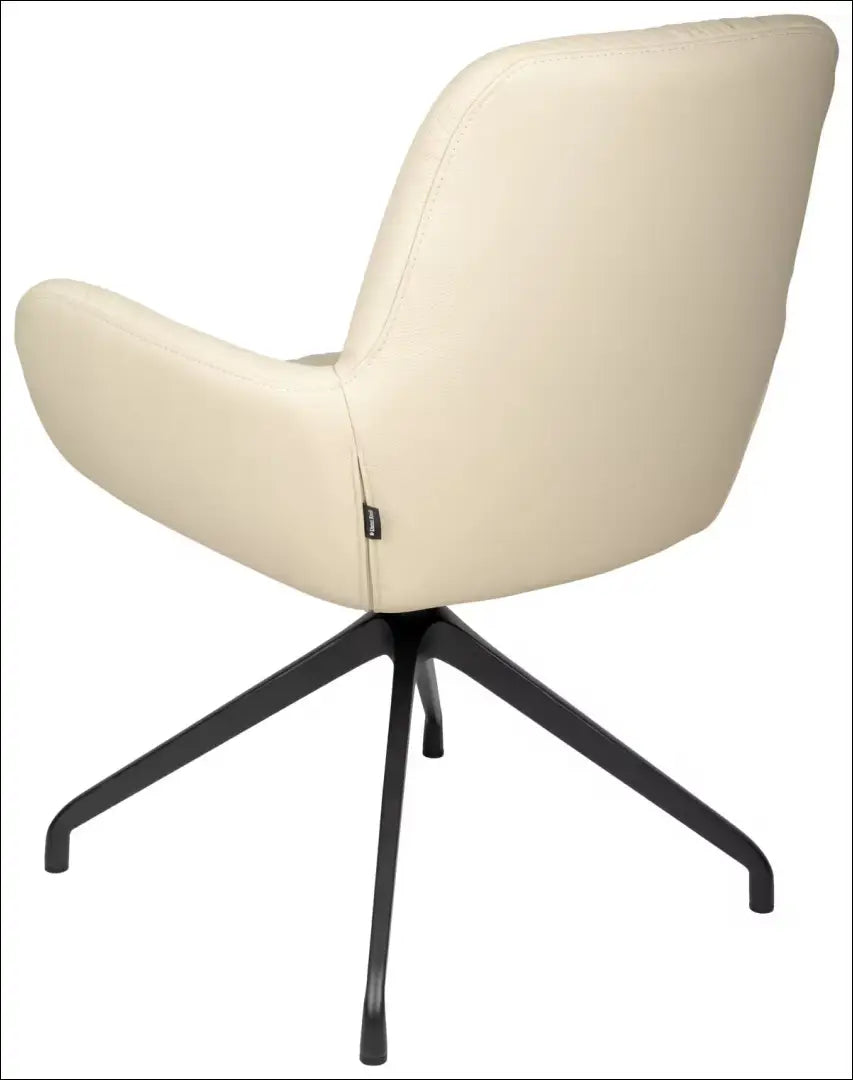 Pasukama odinė kėdė VI1315 - €150 Save 50% 100-200, __label:Pristatymas 1-2 d.d., color-kremas, kedes-valgomojo,