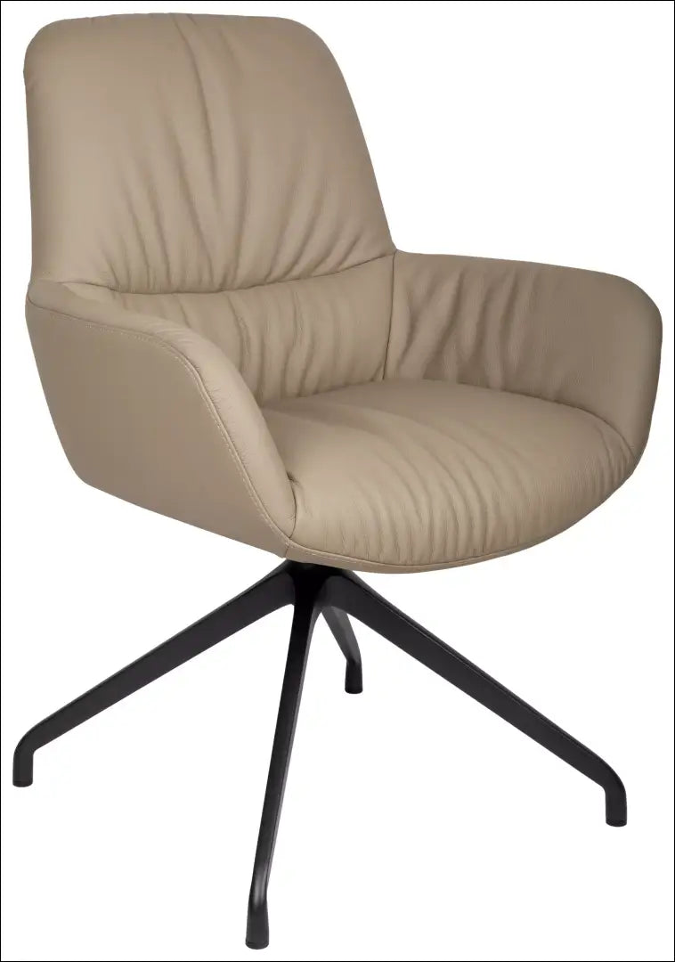 Pasukama odinė kėdė VI1325 - €150 Save 50% 100-200, __label:Pristatymas 1-2 d.d., color-smelio, kedes-valgomojo,