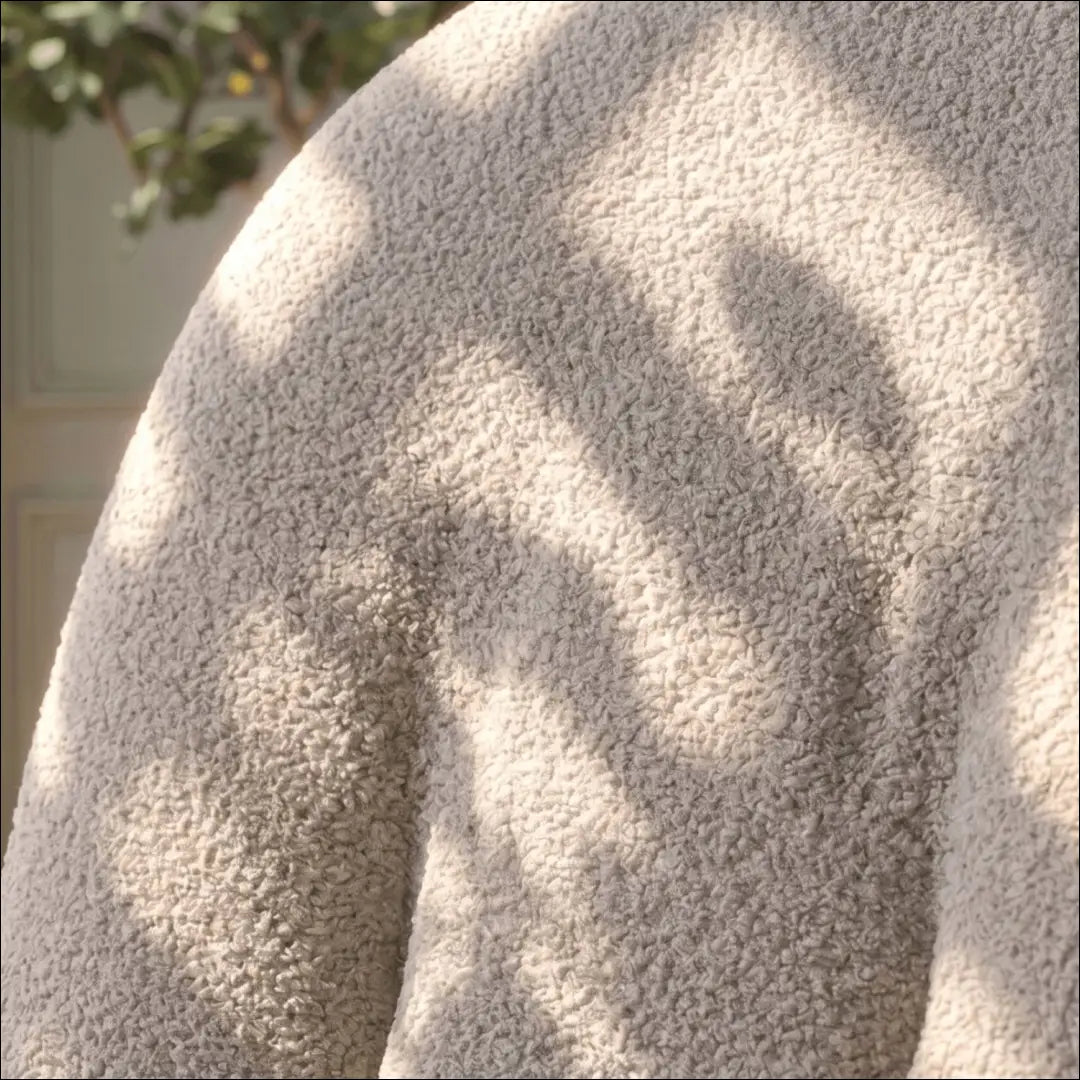 Pasukama poilsio kėdė pilka boucle TE2466 - €207 Save 15% __label:Pristatymas 5-14 d.d., Newelite Naujausi produktai