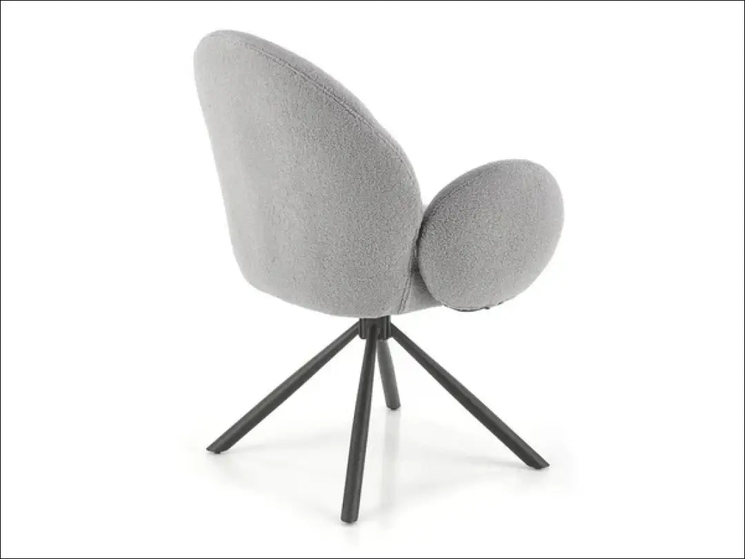 Pasukama teddy kėdė LR005 - 100-200, __label:Pristatymas 5-14 d.d., color-pilka, color-smelio, kedes-valgomojo €100