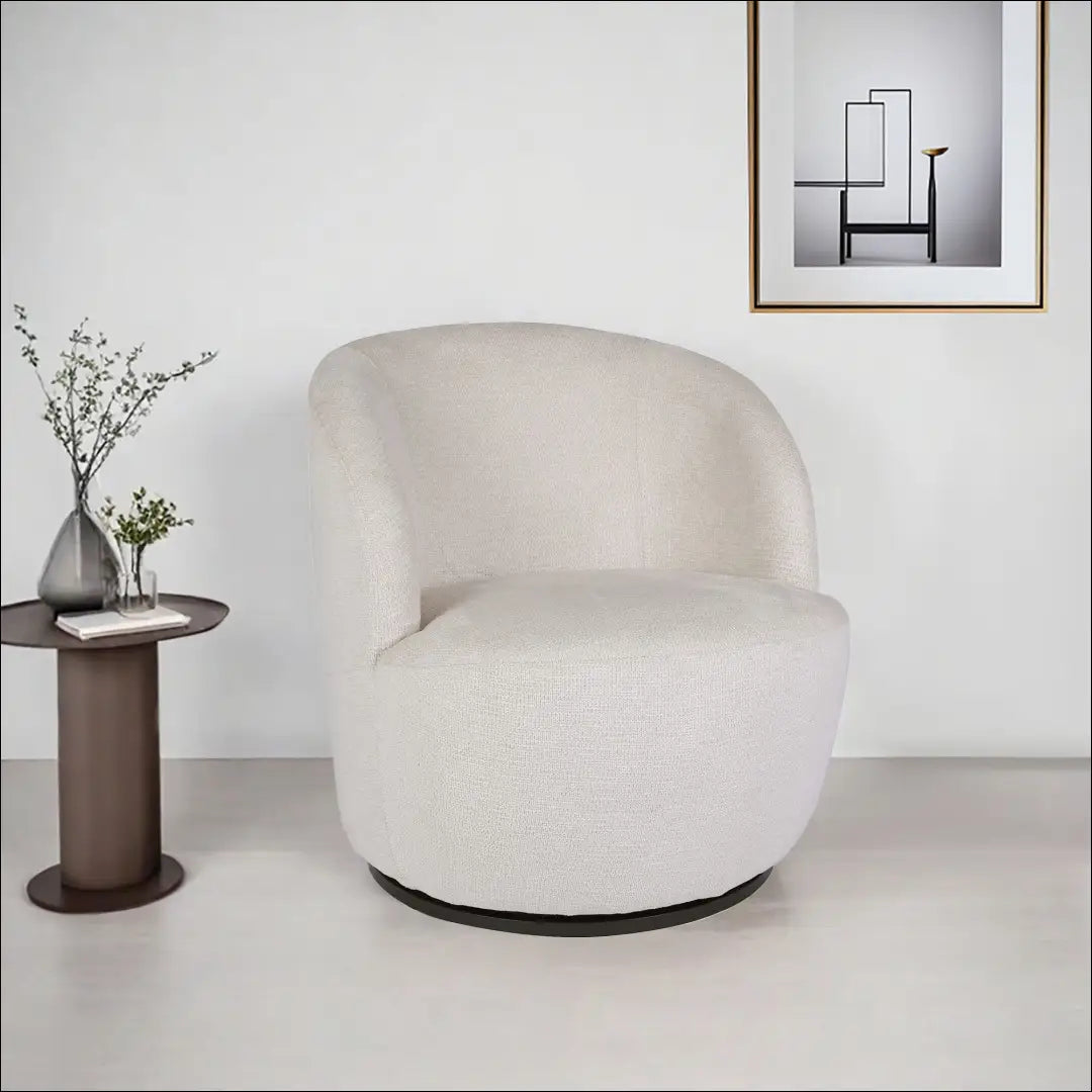 Pasukamas fotelis MI975 - €130 Save 50% 100-200, __label:Pristatymas 1-2 d.d., color-kremas, foteliai,