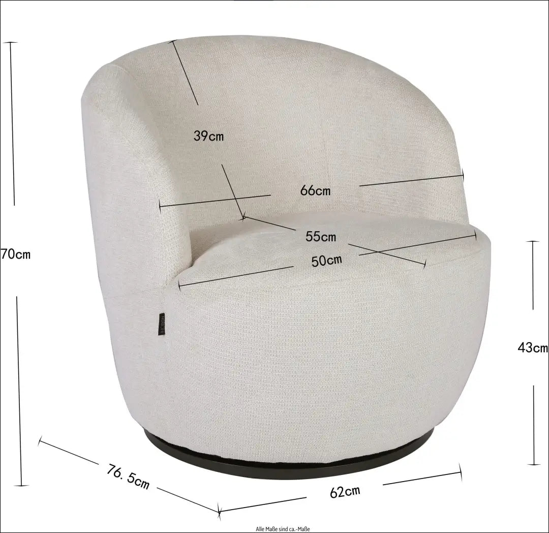 Pasukamas fotelis MI975 - €130 Save 50% 100-200, __label:Pristatymas 1-2 d.d., color-kremas, foteliai,