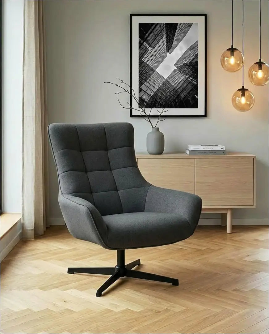 Pasukamas fotelis MI987 - €160 Save 50% 100-200, __label:Pristatymas 1-2 d.d., color-pilka, foteliai,