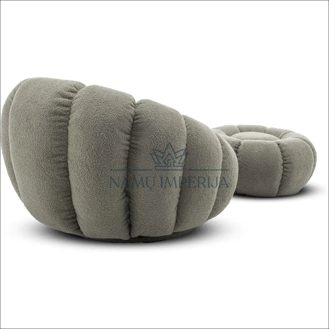 Pasukamas fotelis su pufu MI734 - €315 Save 50% __label:Pristatymas 1-2 d.d., color-zalia, foteliai,