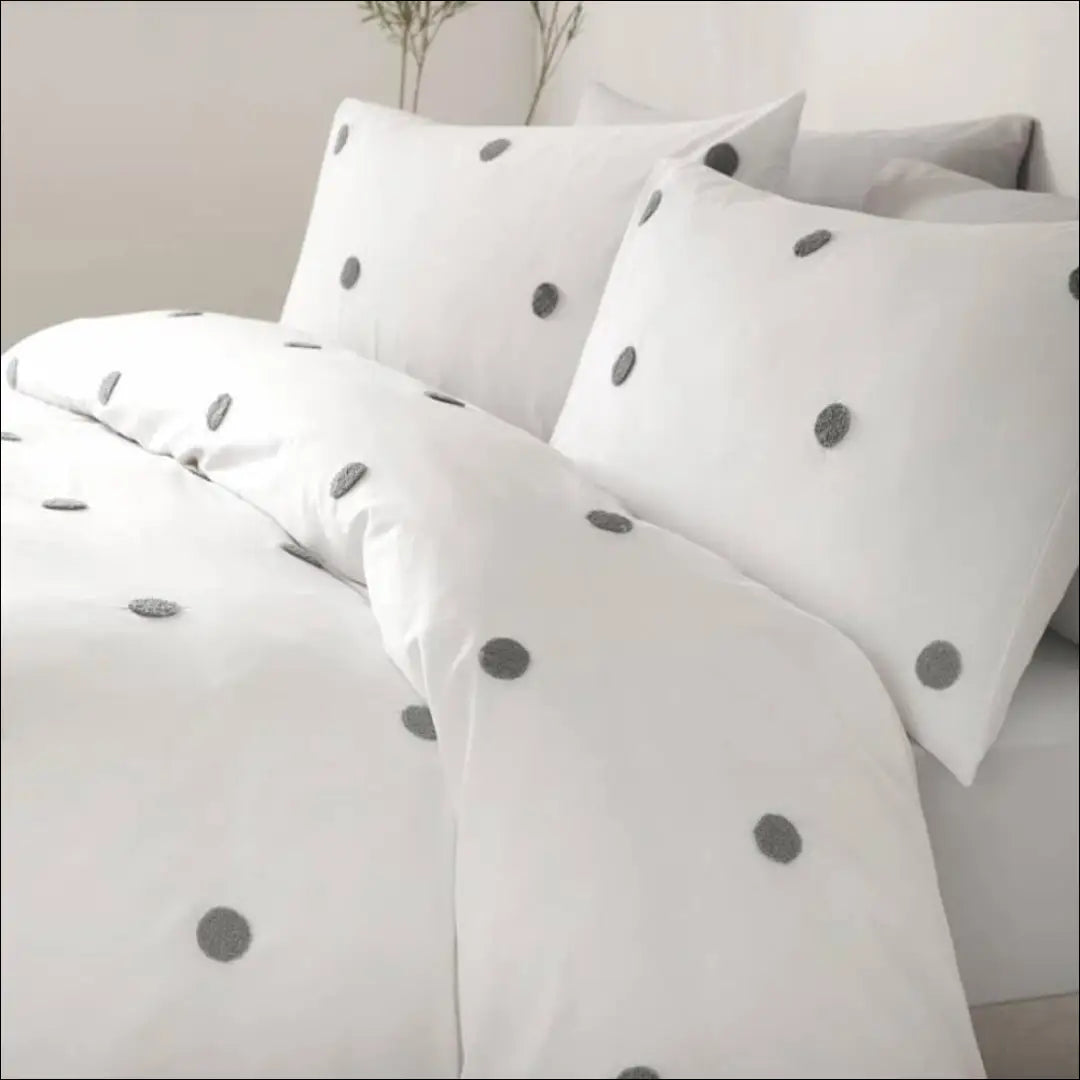 Patalynės komplektas (2 dalys) DI10358 - €36 Save 60% 25-50, __label:Pristatymas 1-2 d.d., color-balta, color-pilka,