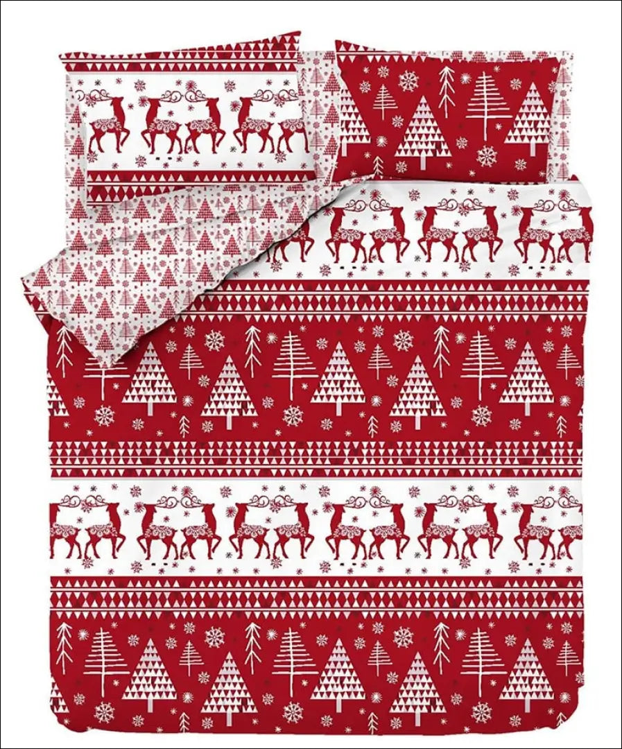 Patalynės komplektas (2 dalys) DI10995 - €19 Save 60% __label:Pristatymas 1-2 d.d., color-balta, color-raudona,