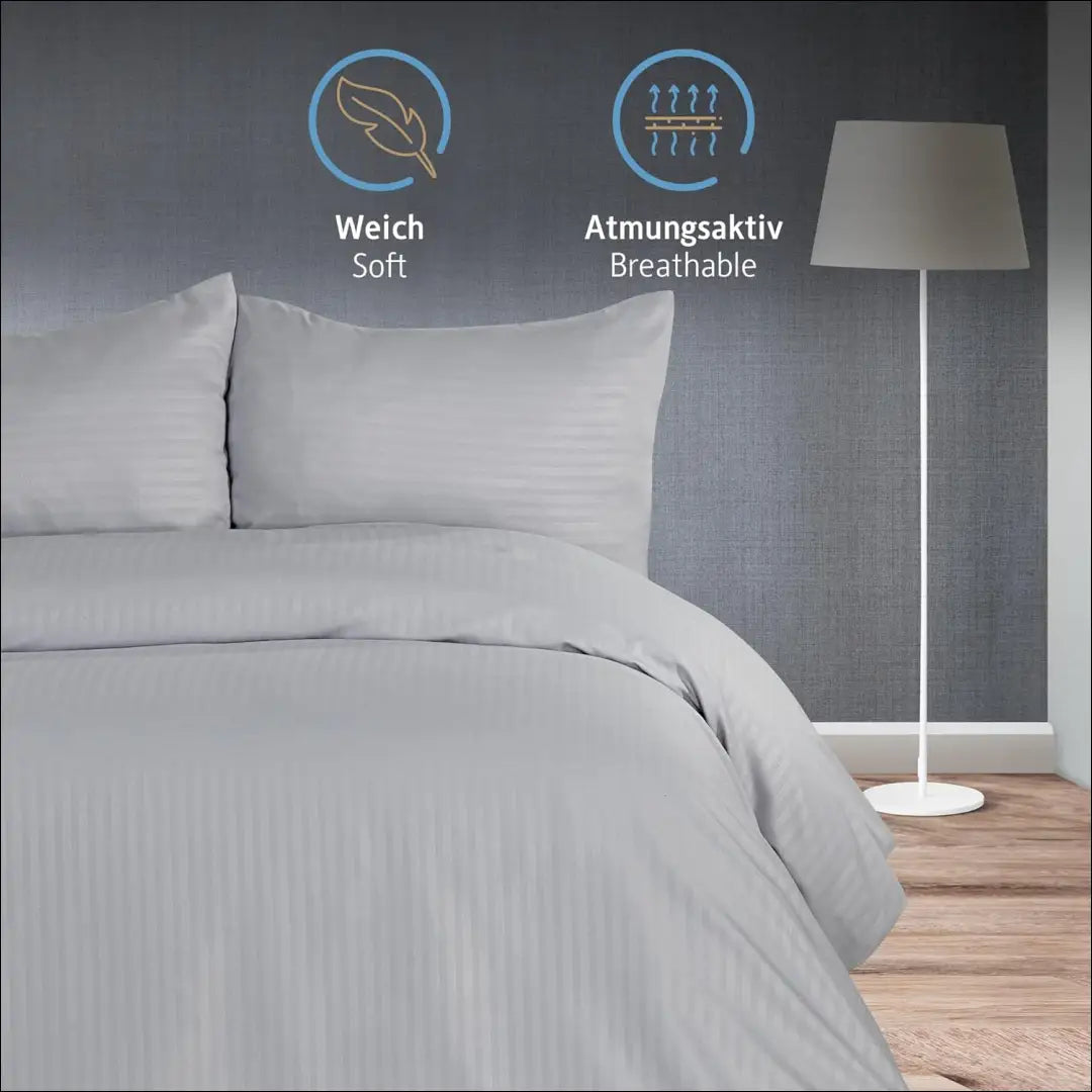 Patalynės komplektas (2 dalys) DI12073 - €24 Save 50% __label:Pristatymas 1-2 d.d., color-pilka, material-poliesteris,