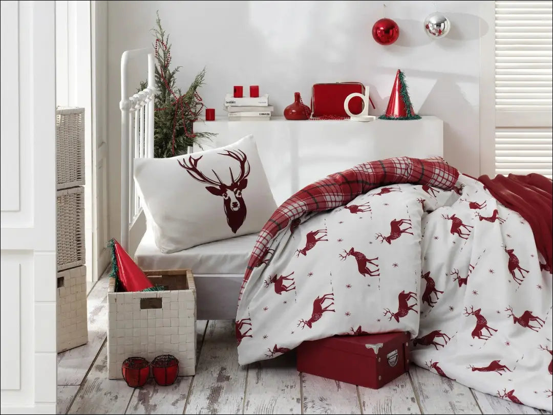 Patalynės komplektas (2 dalys) DI12103 - €24 Save 50% __label:Pristatymas 1-2 d.d., color-balta, color-raudona,