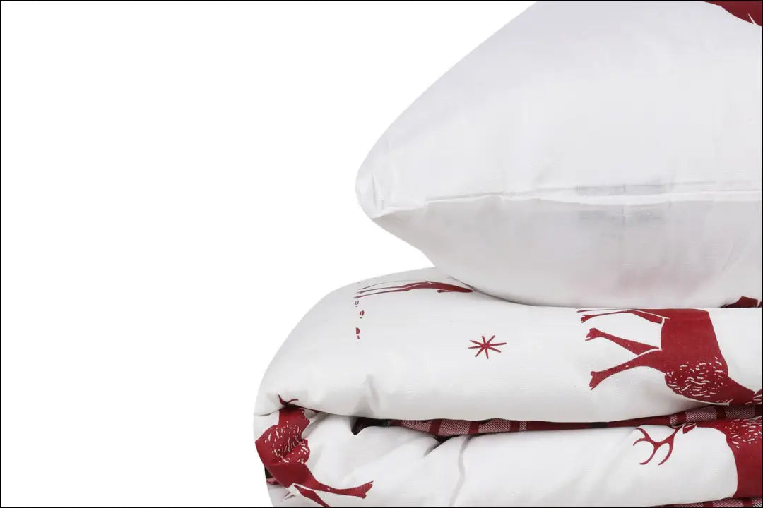 Patalynės komplektas (2 dalys) DI12103 - €24 Save 50% __label:Pristatymas 1-2 d.d., color-balta, color-raudona,