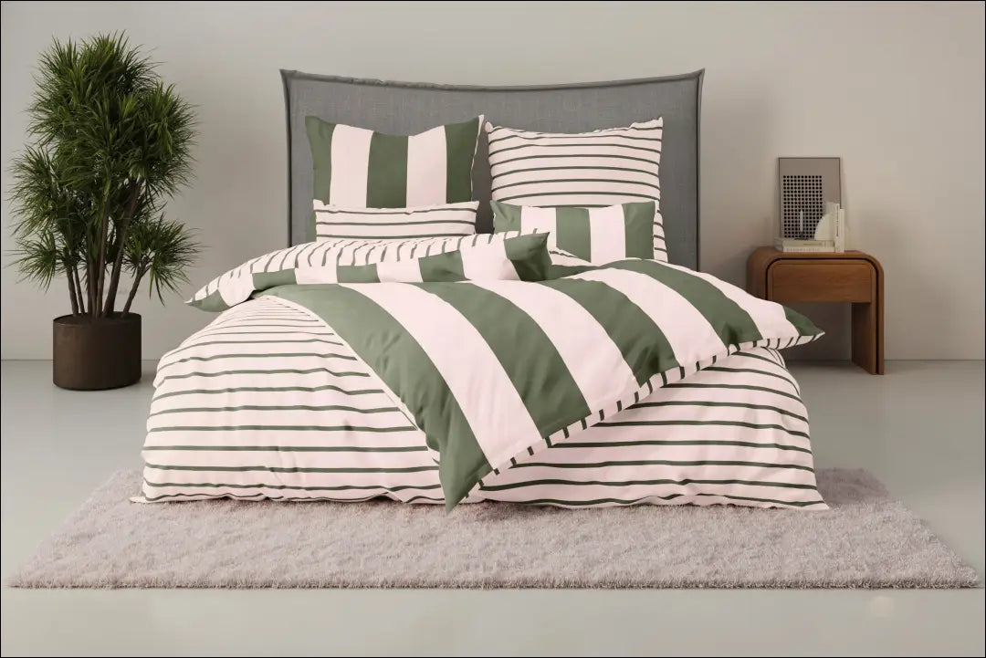 Patalynės komplektas (2 dalys) DI12308 - €19 Save 50% __label:Pristatymas 1-2 d.d., color-kremas, color-zalia,