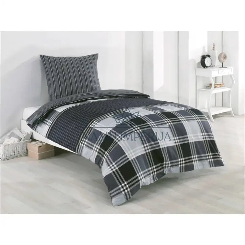 Patalynės komplektas (2 dalys) DI2690 - €14 Save 70% __label:Pristatymas 1-2 d.d., color-juoda, color-pilka,