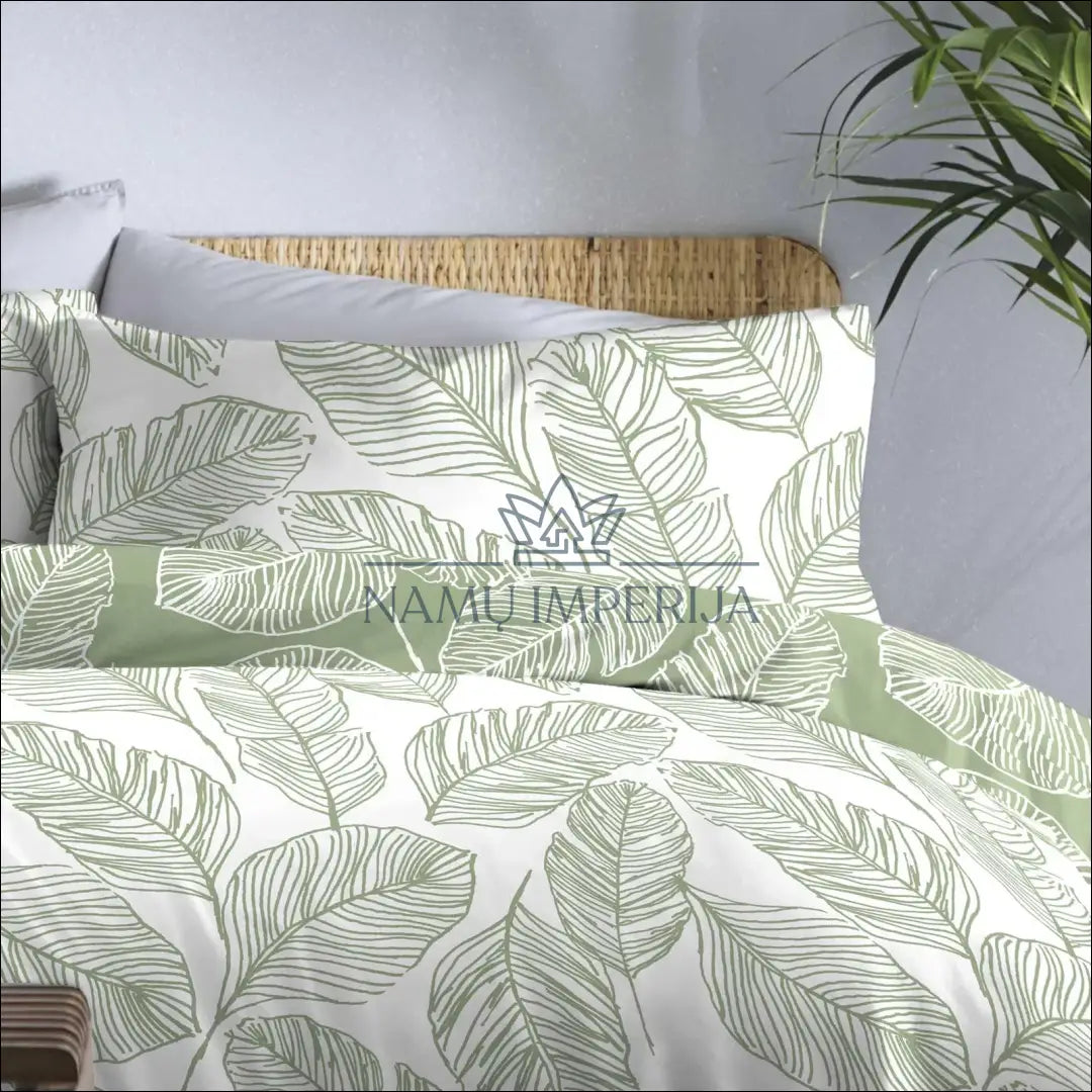 Patalynės komplektas (3 dalys) DI8909 - €33 Save 60% 25-50, __label:Pristatymas 1-2 d.d., color-balta, color-zalia,