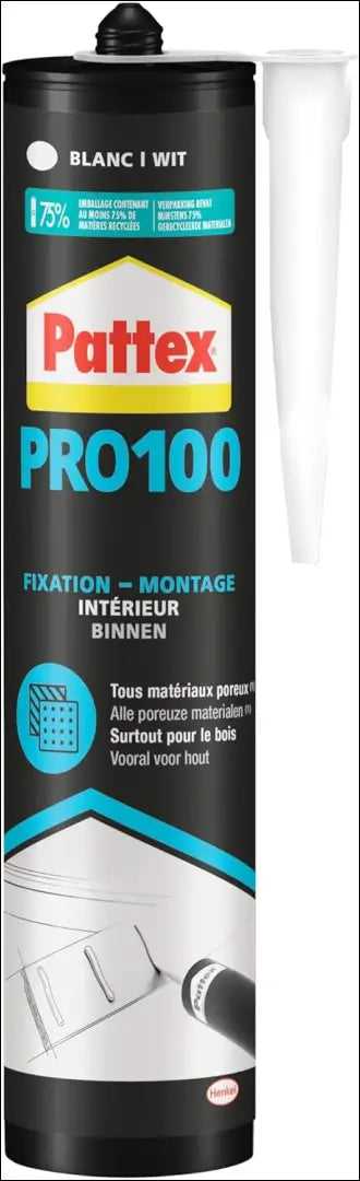 „Pattex PL100“ didelių talpų tvirtinimo klijai (4vnt) SP275 - €12 Save 50% __label:Pristatymas 1-2 d.d., kita, under-25