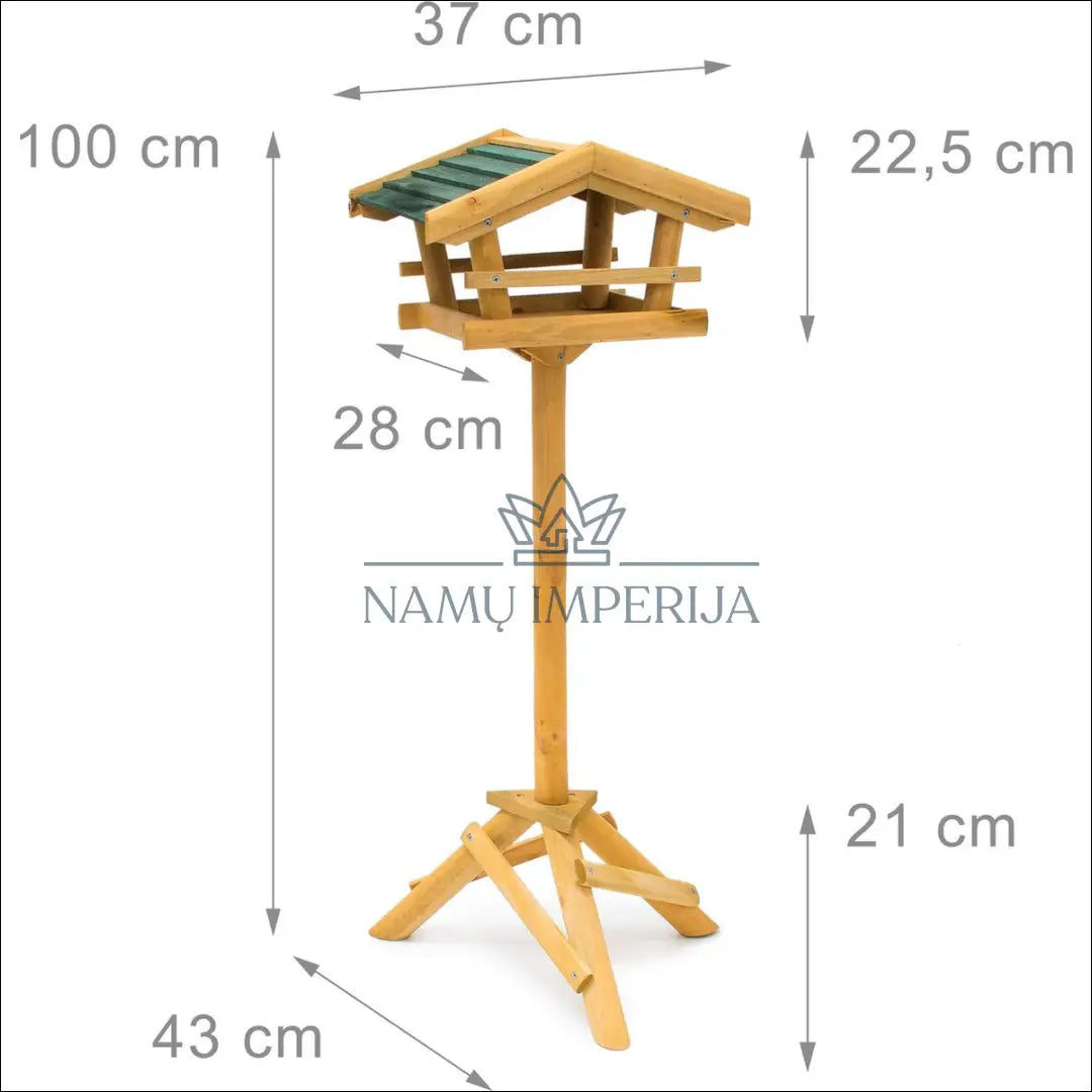 Paukščių lesyklėlė ant stovo DA0197 - €20 Save 50% __label:Pristatymas 1-2 d.d., gyvunai, lauko-kita, under-25 Iki €25