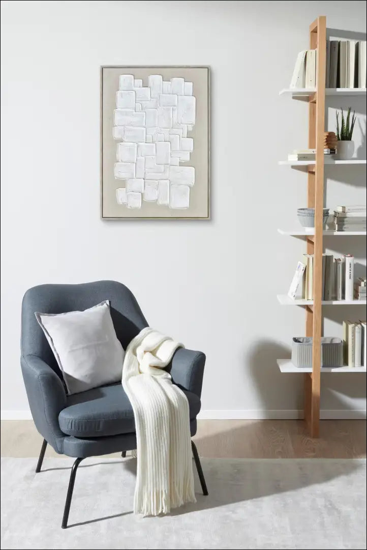 Paveikslas DI12630 - €30 Save 60% 25-50, __label:Pristatymas 1-2 d.d., color-balta, color-smelio, material-mdf Balta