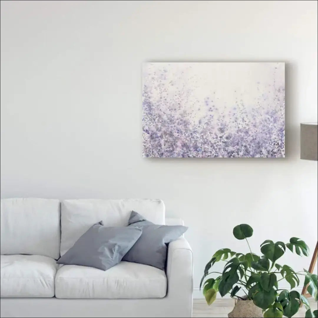 Paveikslas DI8692 - €21 Save 50% __label:Pristatymas 1-2 d.d., color-balta, color-violetine, interjeras, material-drobe