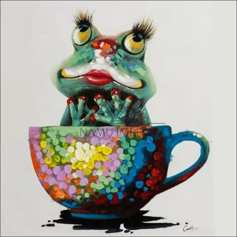 Paveikslas DI9542 €63 Save 60% 50 100, __label:Pristatymas 1 2 d.d., color balta, marga, margas €50 to €100 Paintings